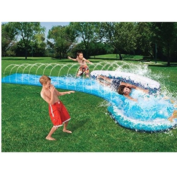 BANZAI SPEED CURVE WATER SLIDE-NIB! - Picture 5 of 6